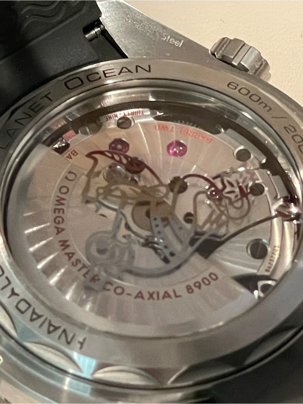 Omega Seamaster Professional Black and Silver Dive Watch